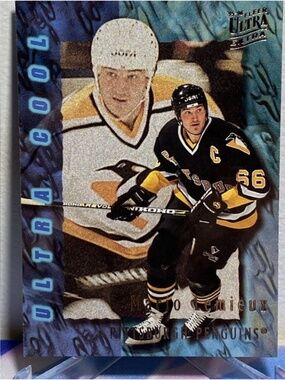 Mario Lemieux 1995/96 Fleer Ultra Pittsburgh Penguins Hockey Card